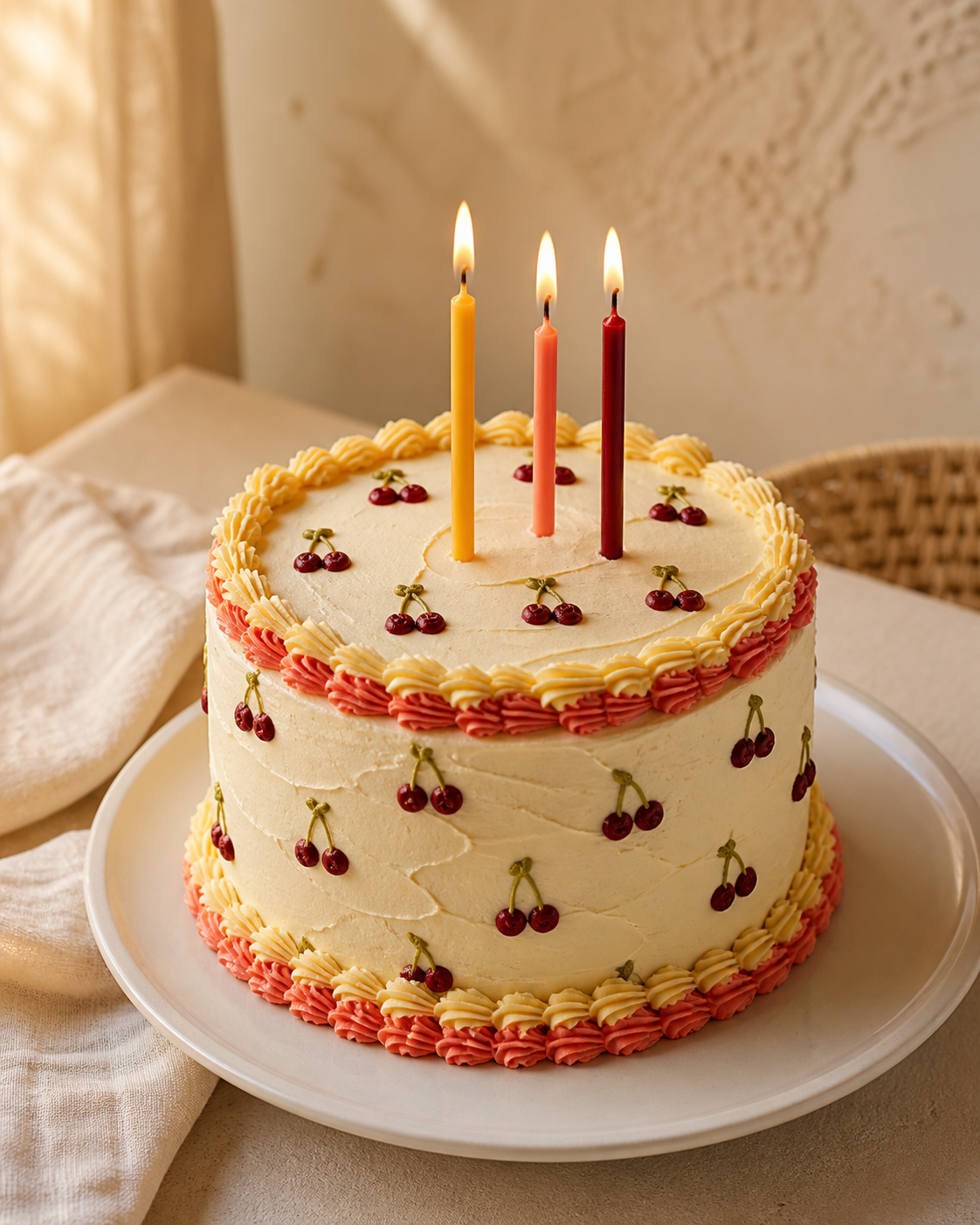 A small Crave Hut bento-style celebration cake sample